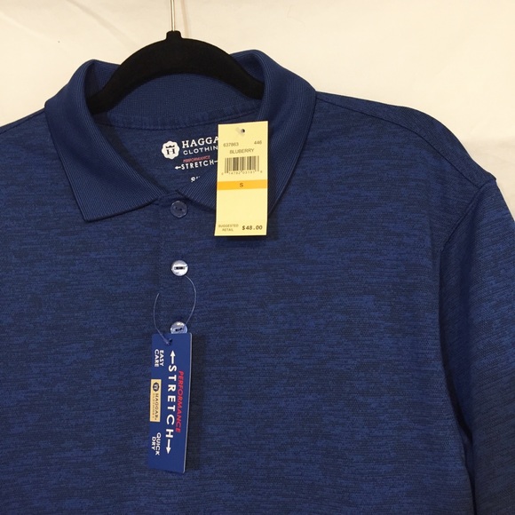 haggar performance stretch polo